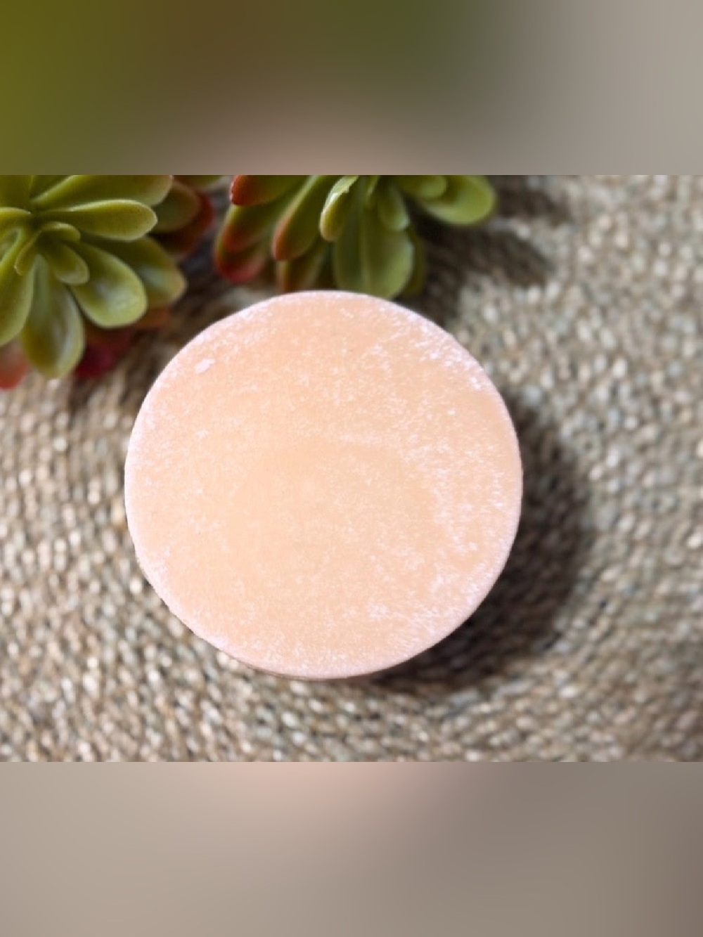 Hand Crafted - Artisan Soap- Pink Glow Tallow Bar with Local Honey